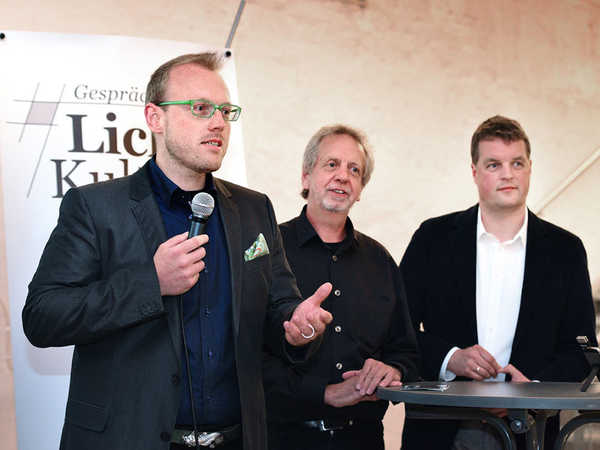 Dennis Köhler, Manfred Hobbelink und Markus Helle