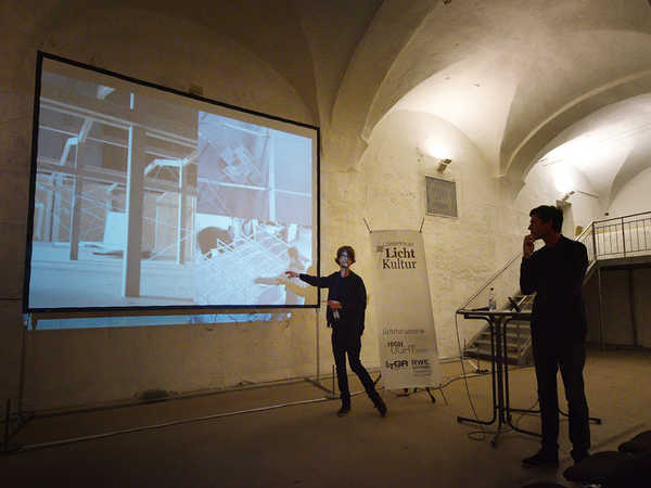 Martin Hesselmeier & Andreas Muxel, Gewinner des International Light Art Award 2015